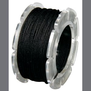 Cordon en cire av. noyau nylon, 0,6mm ø