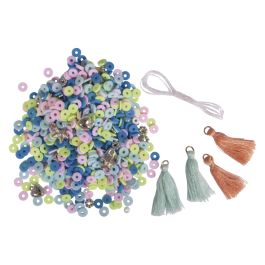 Rayher Perles rocailles Arktis en verre, lustrées 2,6mm ø bte 17g rose