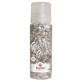 Rayher Colla Glitter Effetto Limone – 20 Ml – Per Scrapbooking, Decorazioni E Lavoretti Creativi