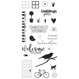 Clear Stamps - Welcome Home – Rayher