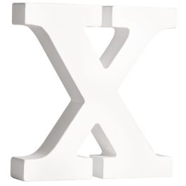 Lettre N En Bois MDF Blanc - 11 Cm De Haut, 2 Cm D'épaisseur - Pour Décoration, Customisation, Cadeau Personnalisé