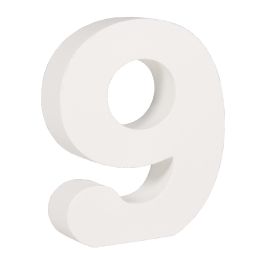 Rayher Lettera W In MDF – Bianca, 11 Cm Di Altezza, Spessore 2 Cm – Per Decorazioni E Lavoretti Creativi