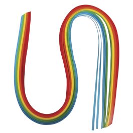 Papier Pour Quilling Rayher 53x0.9cm, 80g/m2 - Lot De 100 Bandes Noir Et Blanc, Neuf