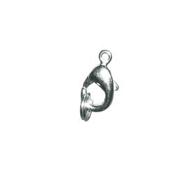 Karabiner-Schließe m. Ring
