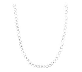 Chaîne à maillons Anneaux en relief