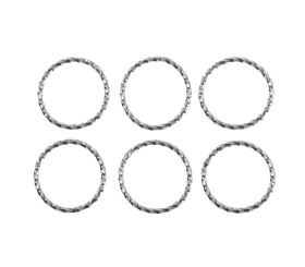 Twisted metal ring 20mm