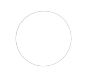 Anneaux en métal, revêtus, 30cm ø