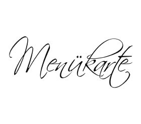 H.- Stempel  Menükarte