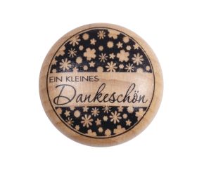 Stempel  Dankeschön , 3cm ø