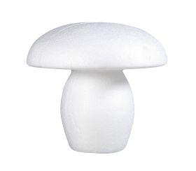 Styrofoam mushroom, 13 cm