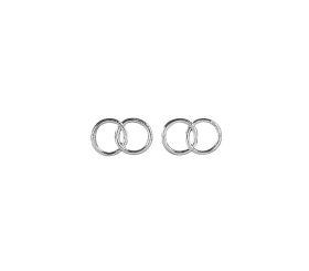 Wax motif: Wedding rings, 2,5 cm ø