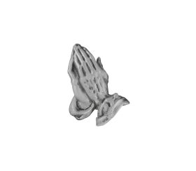 Wax motif: Praying hands, 5 cm