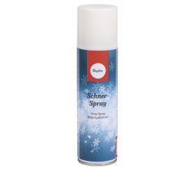 Snow spray, suitable for styrofoam