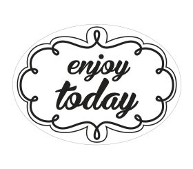 Label  enjoy today