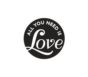 Labels GB  All you need is Love , 45mm ø