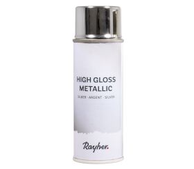 High gloss Métallique Spray, argent