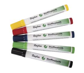 Set Stoffmalstifte, dicke Spitze