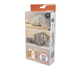 Silikon Gießform Krippe