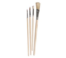 Pinselset Kindergarten+Schule, FSC 100%