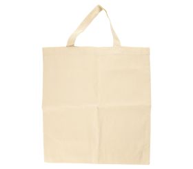 Cotton bag, unprinted, beige
