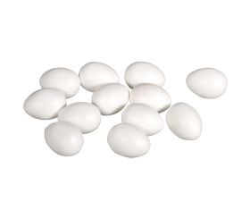 Plastic eggs, 4.5cm ø