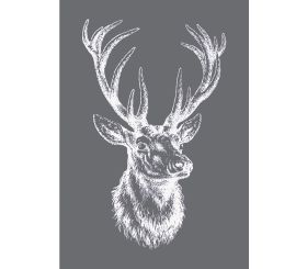 Screen-printing stencil Red deer
