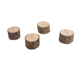 Card holder wood trunk