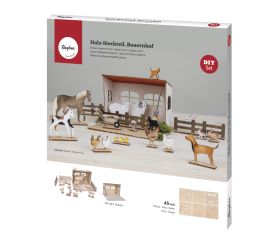 Holz Steckteil Bauernhof, FSC Mix Credit