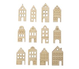 Wooden shapes Nordic, FSC Mix Credit