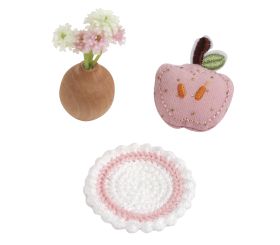 Mini kit déco avec coussins Pommes