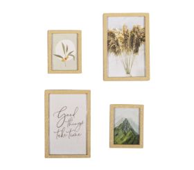 Mini-cadre photo en bois, FSC 100%
