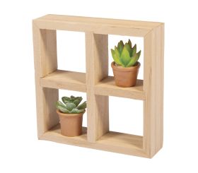 Mini-étagère en bois, FSC 100%