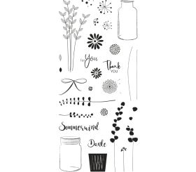 Clear Stamps -  Botanical