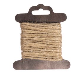 Cord of jute, 2.5mm ø