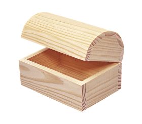 Holz Truhe FSC Mix Credit