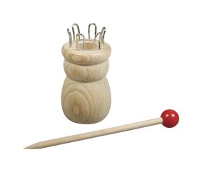 W.knitting dolly+needle,FSC 100%,3.4cm ø