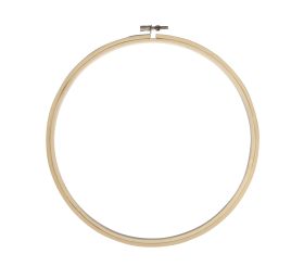 Bamboo embroidery hoop, 17cm ø
