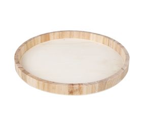 Wooden tray, FSC Mix Credit, 30cm ø