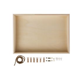 Holz-Rahmen m. Rückwand, FSC Mix Credit