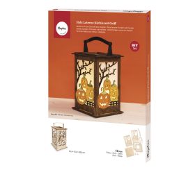 Wood lantern Pumpkin, FSC Mix Credit