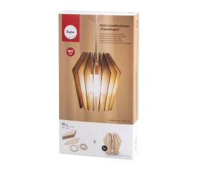 Lampe à lamelles en bois, FSC Mix Credit