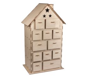 Wood kit Advent calendar, FSC Mix Credit