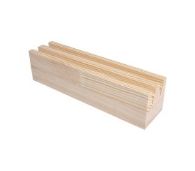 Présent. en bois pour anneaux, FSC 100%