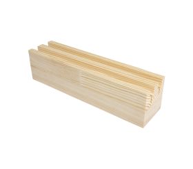 Wood grooved strip for rings, FSC 100%