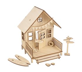 Kit bois Maison de plage,FSC Mix Credit