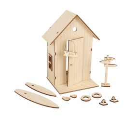 Kit bois Cabine de plage, FSC Mix Credit