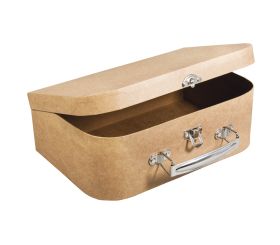 Papier-mâché Suitcase, FSC Recycled 100%