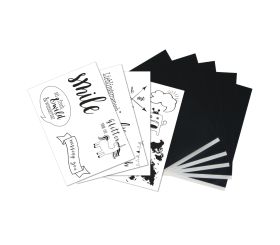 Transferpapier m. Vorlagen Statements