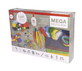 Mega-Bastelbox 1.200 Teile