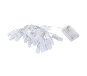 LED clip string lights